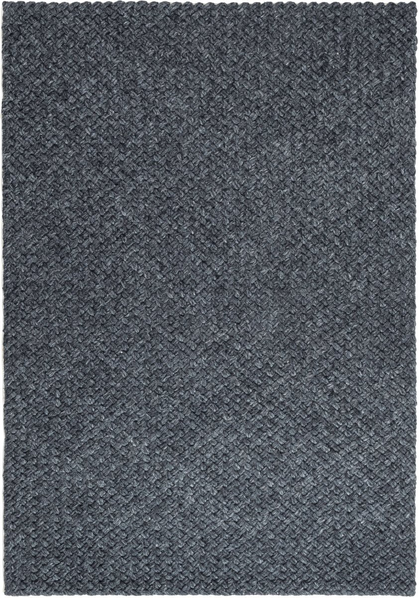 Solid Design Recycled Low Pile Eco Rug | Nila - Joe’s Haven
