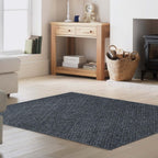 Solid Design Recycled Low Pile Eco Rug | Nila - Joe’s Haven
