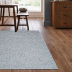 Solid Design Recycled Low Pile Eco Rug | Nila - Joe’s Haven