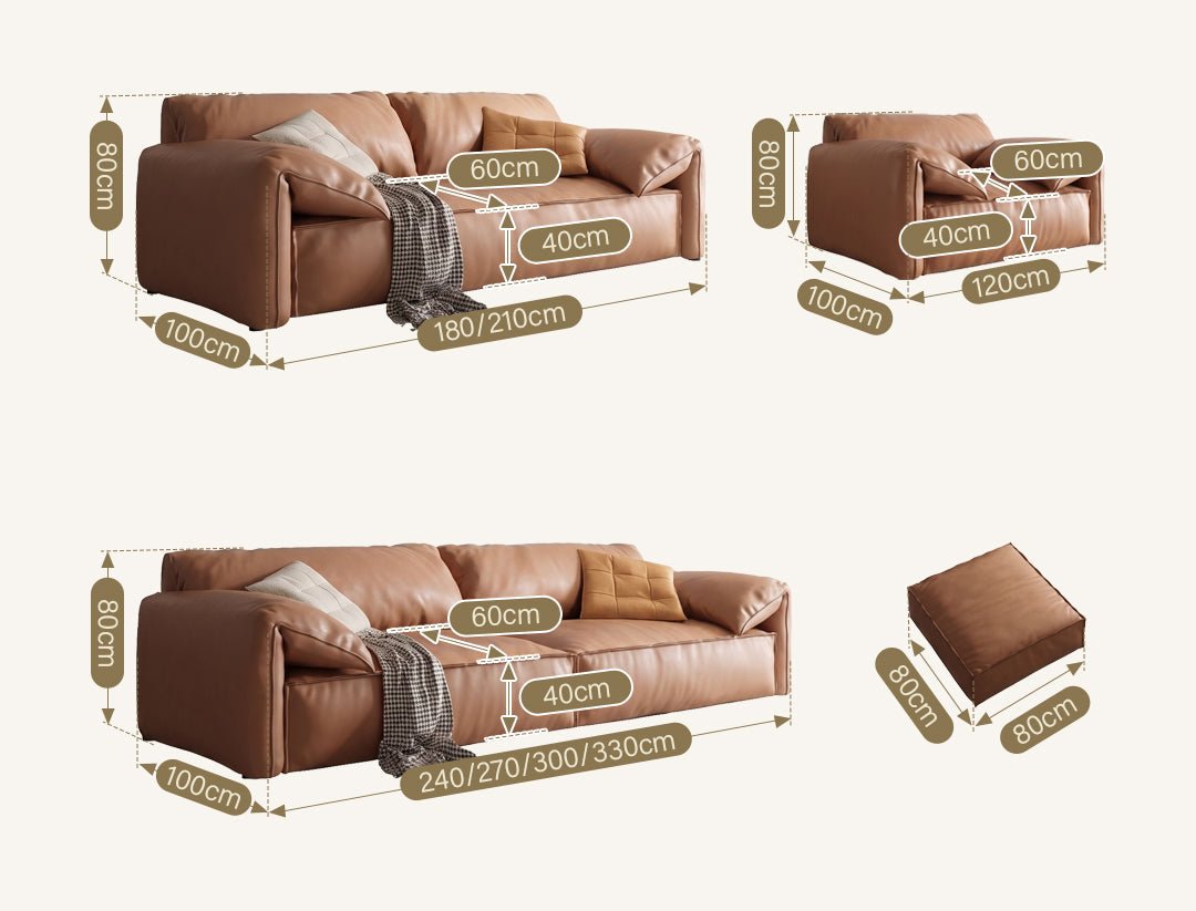 Otto L411 Three Seater, Four Seater, Modular Sofa, Leathaire - Joe’s Haven