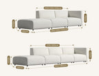 Oakland Four Seater Sofa, Four Seater Corner Sofa, Modular Sofa - Joe’s Haven