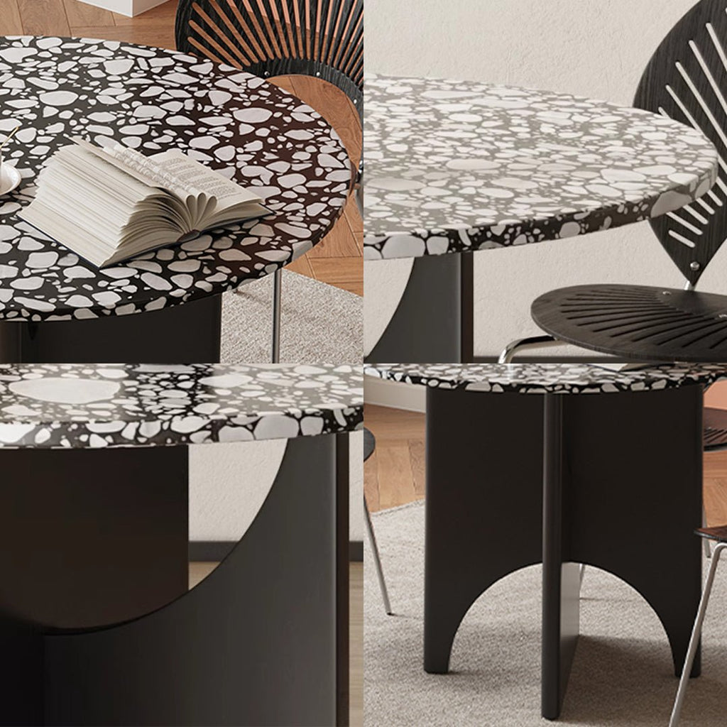 Oighrig Terrazzo Round Dining Table - Joe’s Haven