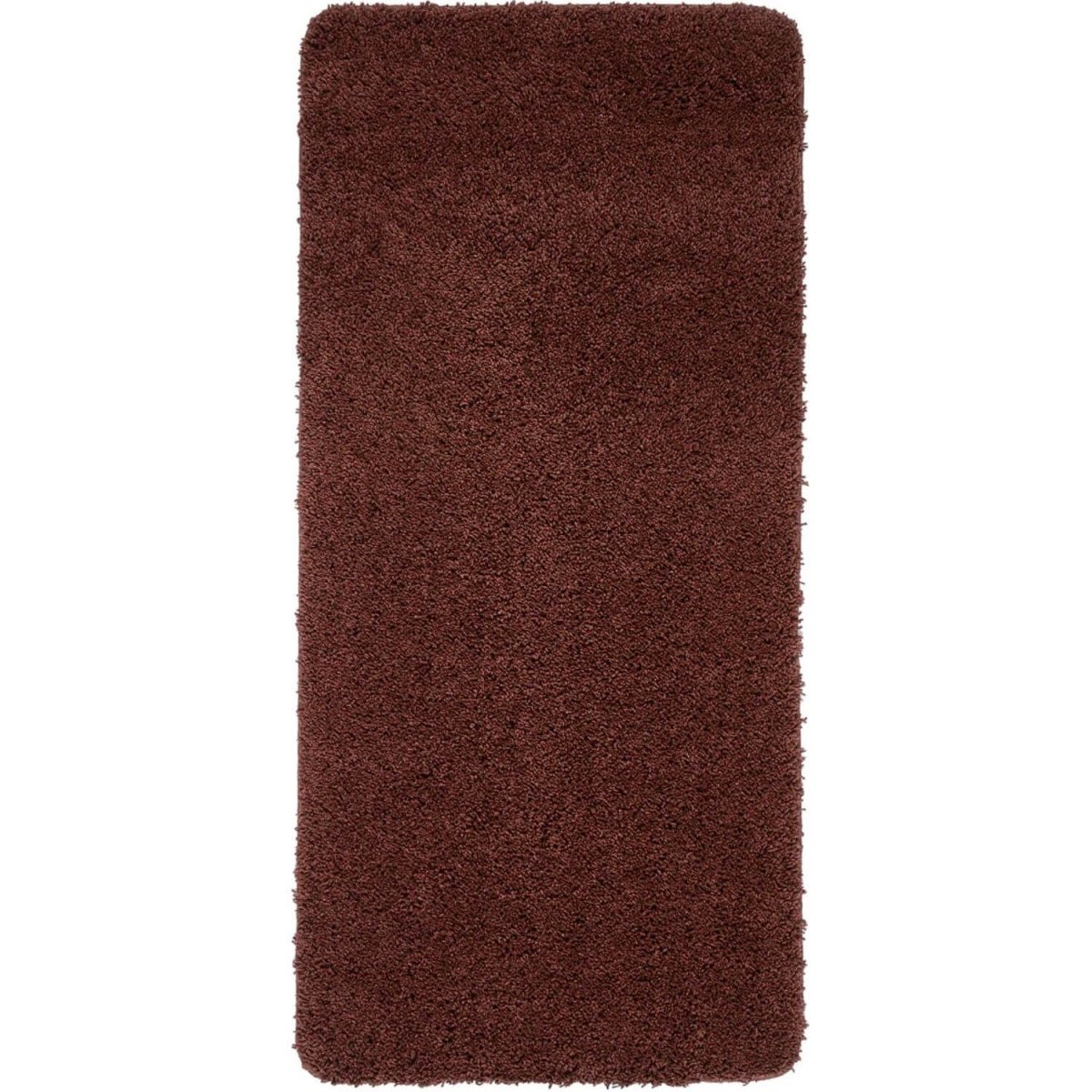 Washable Ox Red Shaggy Rug - Joe’s Haven