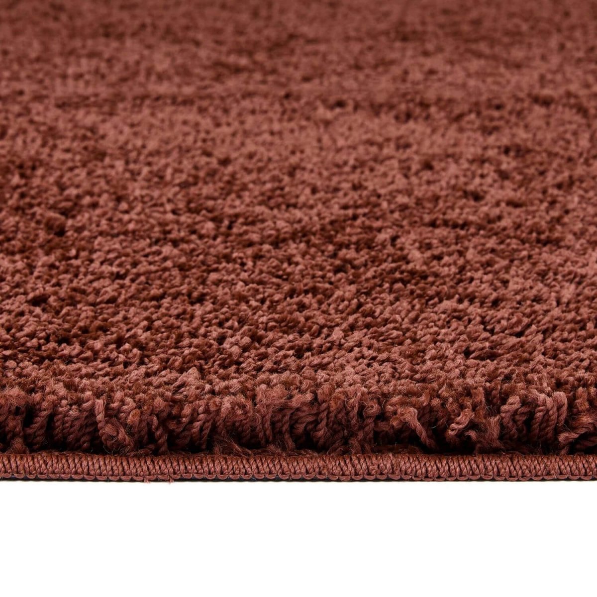 Washable Ox Red Shaggy Rug - Joe’s Haven
