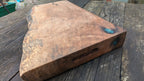 English Walnut with turquoise highlights - Joe’s Haven