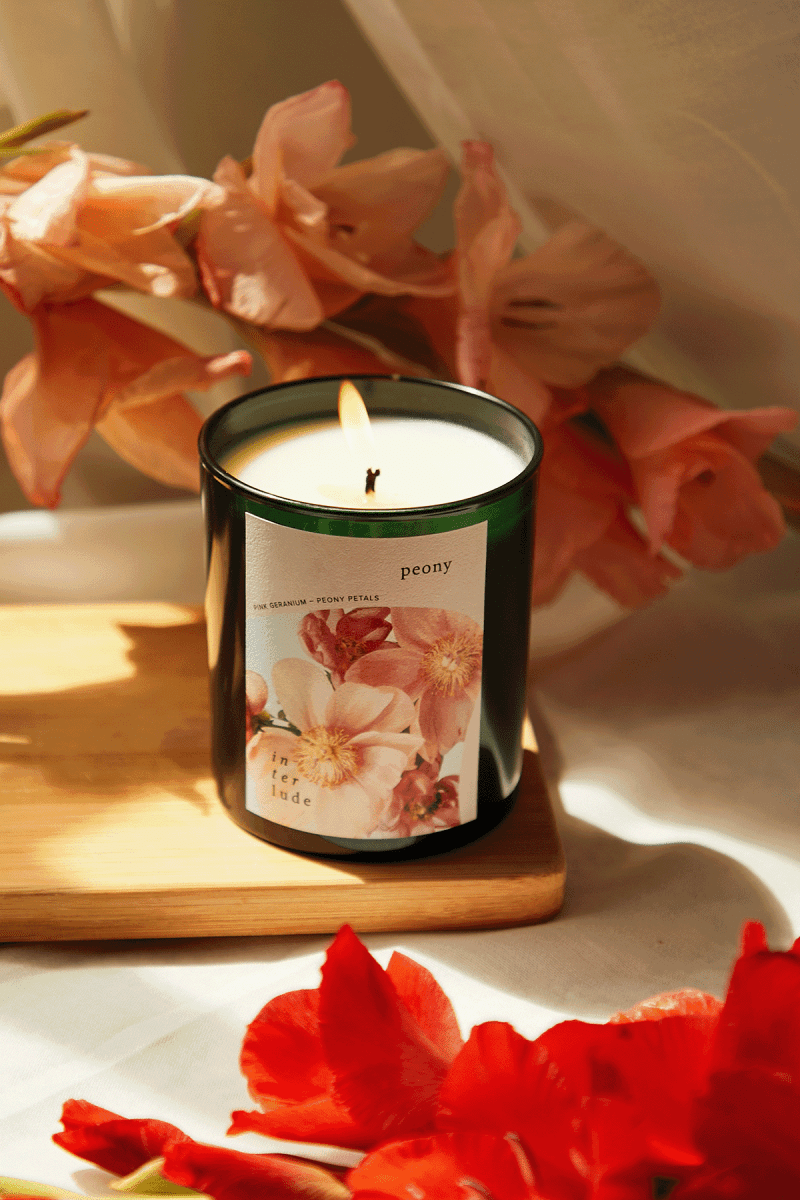 Peony Scented Candle - Joe’s Haven