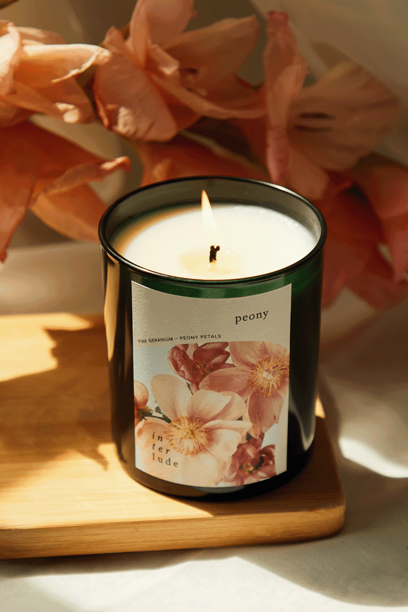 Peony Scented Candle - Joe’s Haven