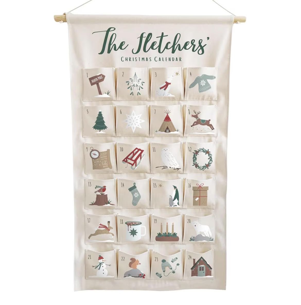 Personalised Forest Calendar - Personalised Advent Calendar UK - Joe’s Haven