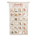 Personalised Fabric Christmas Advent Calendar - Christmas Countdown Calendar - Joe’s Haven