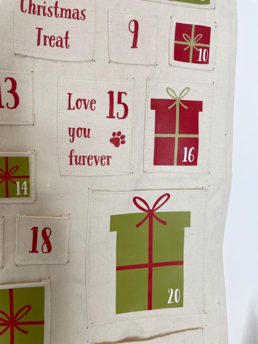 Personalised pet advent calendar - Custom dog advent calendar - Joe’s Haven