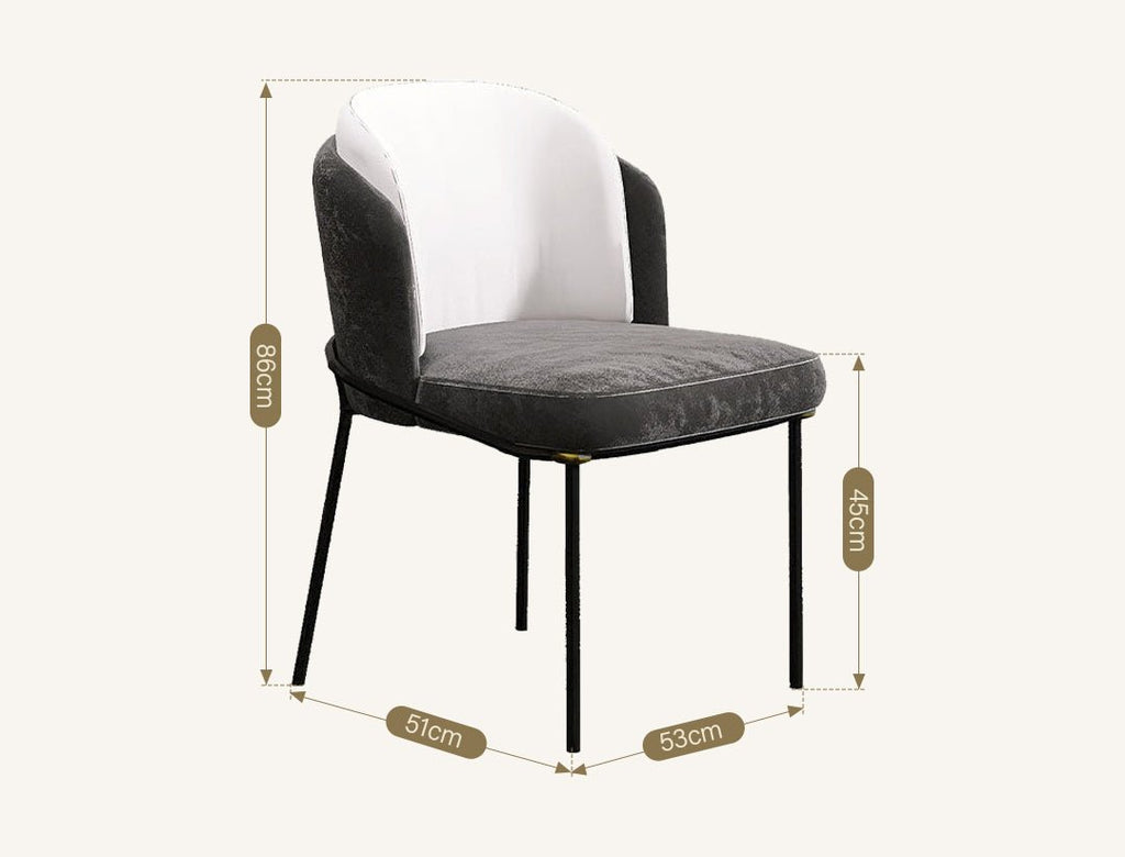 Philand Dining Chair, Velvet - Joe’s Haven