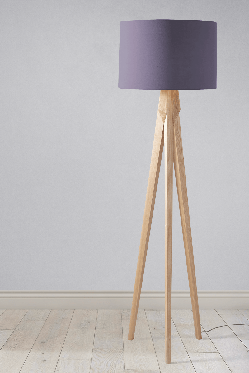 Plain Aubergine Lampshade, Purple Ceiling or Table Lamp Shade - Joe’s Haven