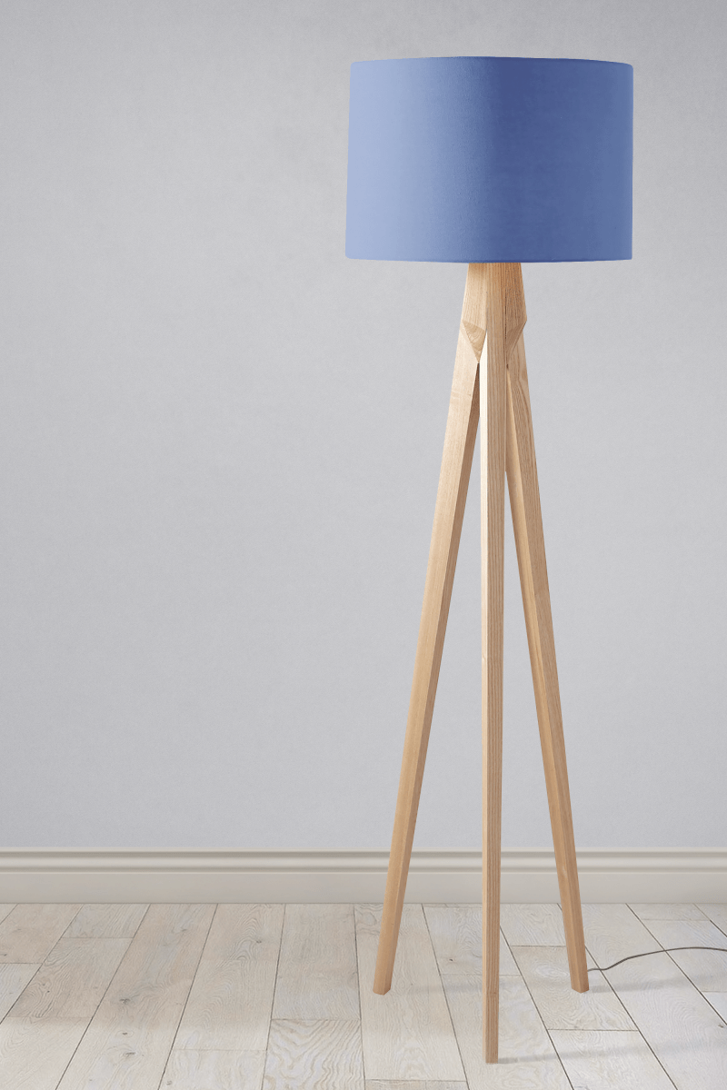 Plain Cornflower Blue Lampshade, Ceiling or Table Lamp Shade - Joe’s Haven