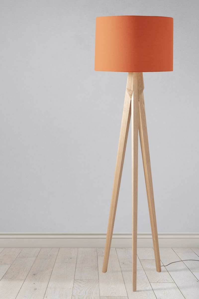 Plain Ginger Lampshade, Terracotta Ceiling or Table Lamp Shade - Joe’s Haven