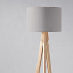 Plain Grey Cloud Lampshade, Warm Grey Ceiling or Table Lamp Shade - Joe’s Haven