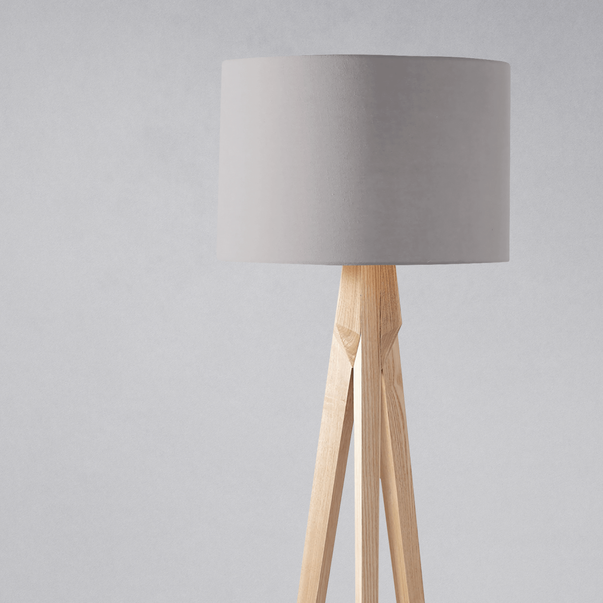 Plain Grey Cloud Lampshade, Warm Grey Ceiling or Table Lamp Shade - Joe’s Haven