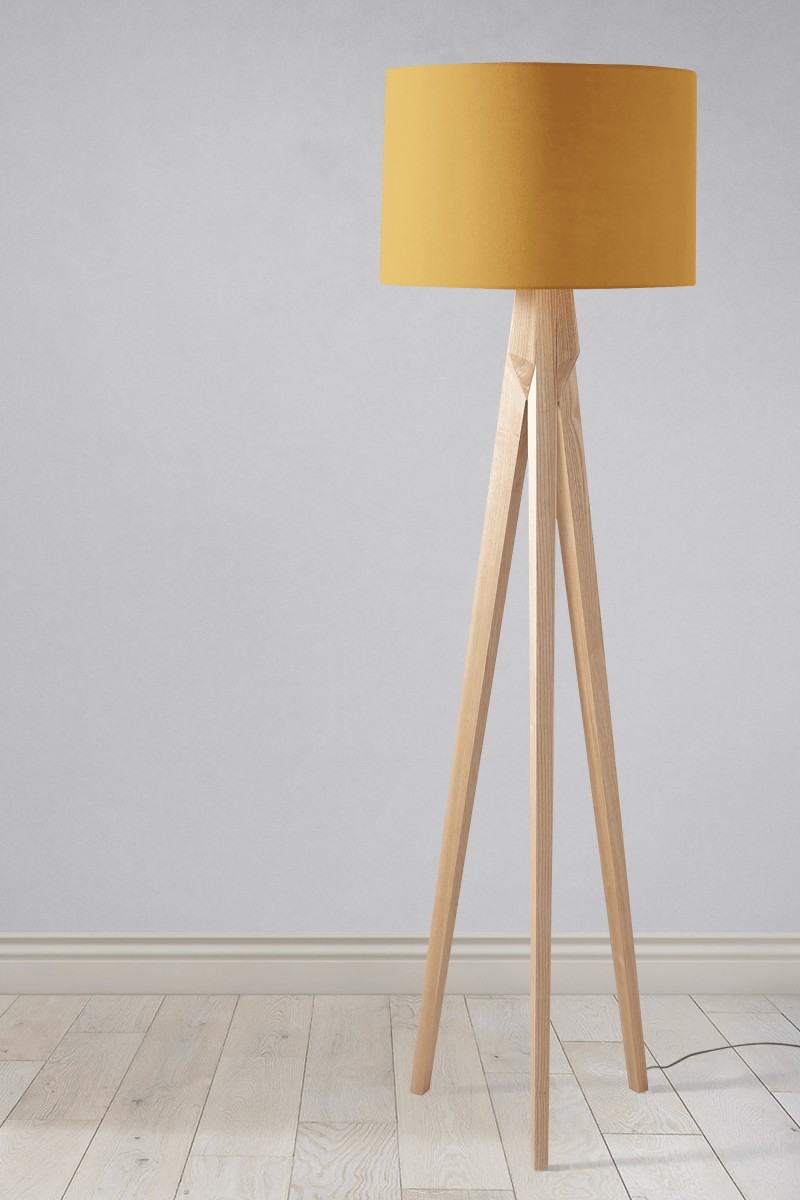 Plain Mustard Lampshade, Yellow Ceiling or Table Lamp Shade - Joe’s Haven