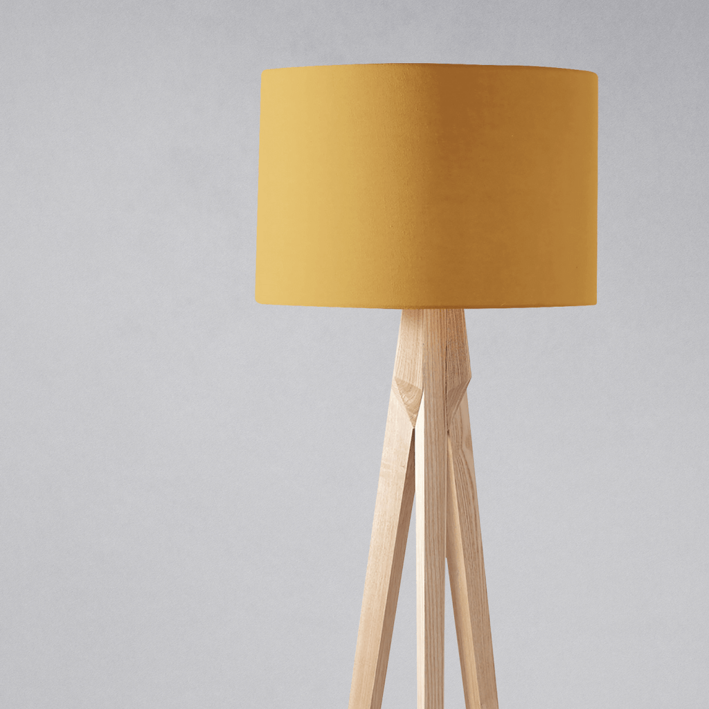 Plain Mustard Lampshade, Yellow Ceiling or Table Lamp Shade - Joe’s Haven