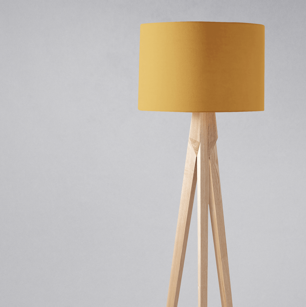 Plain Mustard Lampshade, Yellow Ceiling or Table Lamp Shade - Joe’s Haven