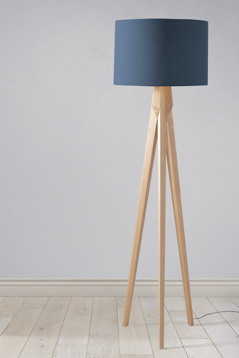 Plain Peacock Blue Lampshade, Dark Blue Ceiling or Table Lamp Shade - Joe’s Haven