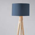 Plain Peacock Blue Lampshade, Dark Blue Ceiling or Table Lamp Shade - Joe’s Haven