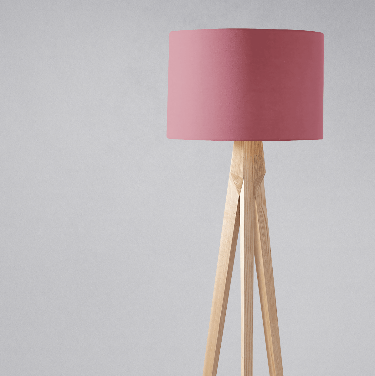 Plain Rosewood Lampshade, Pink Ceiling or Table Lamp Shade - Joe’s Haven