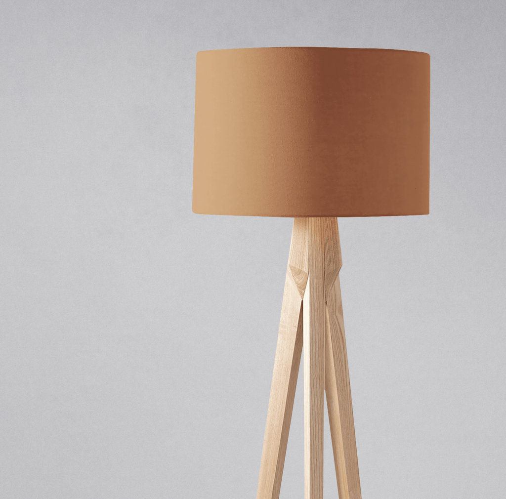 Plain Toffee Lampshade, Brown Ceiling or Table Lamp Shade - Joe’s Haven