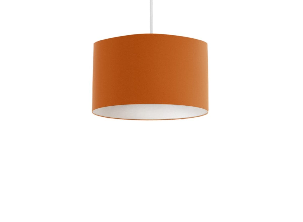 Plain Burnt Orange Lampshade, Ceiling or Table Lamp Shade - Joe’s Haven