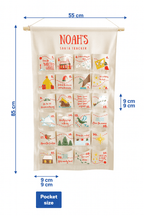 Personalised Fabric Christmas Advent Calendar - Santa Tracker - Joe’s Haven