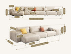 R87 Calvin Two Seater, Three Seater, Four Seater Sofa, Leathaire - Joe’s Haven