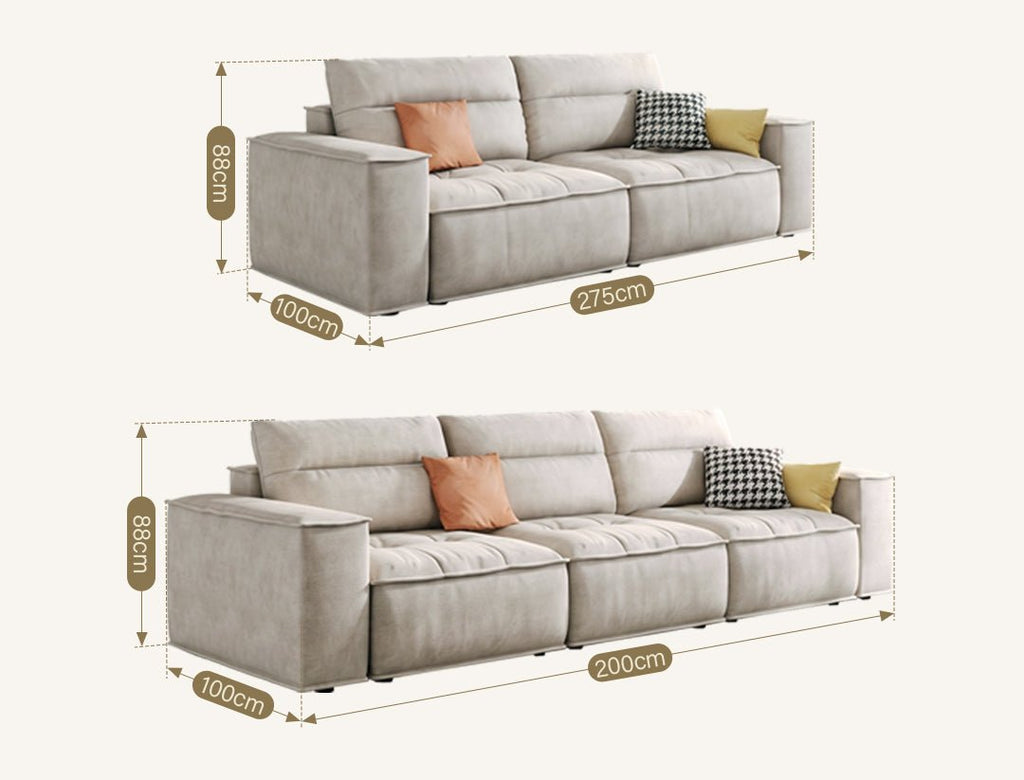 R97 Lou Two Seater, Three Seater, Four Seater, Five Seater Sofa, Corner Sofa, Leathaire - Joe’s Haven