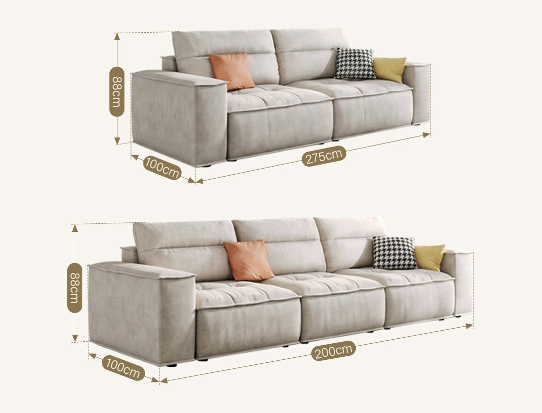 R97 Lou Two Seater, Three Seater, Four Seater, Five Seater Sofa, Corner Sofa, Leathaire - Joe’s Haven