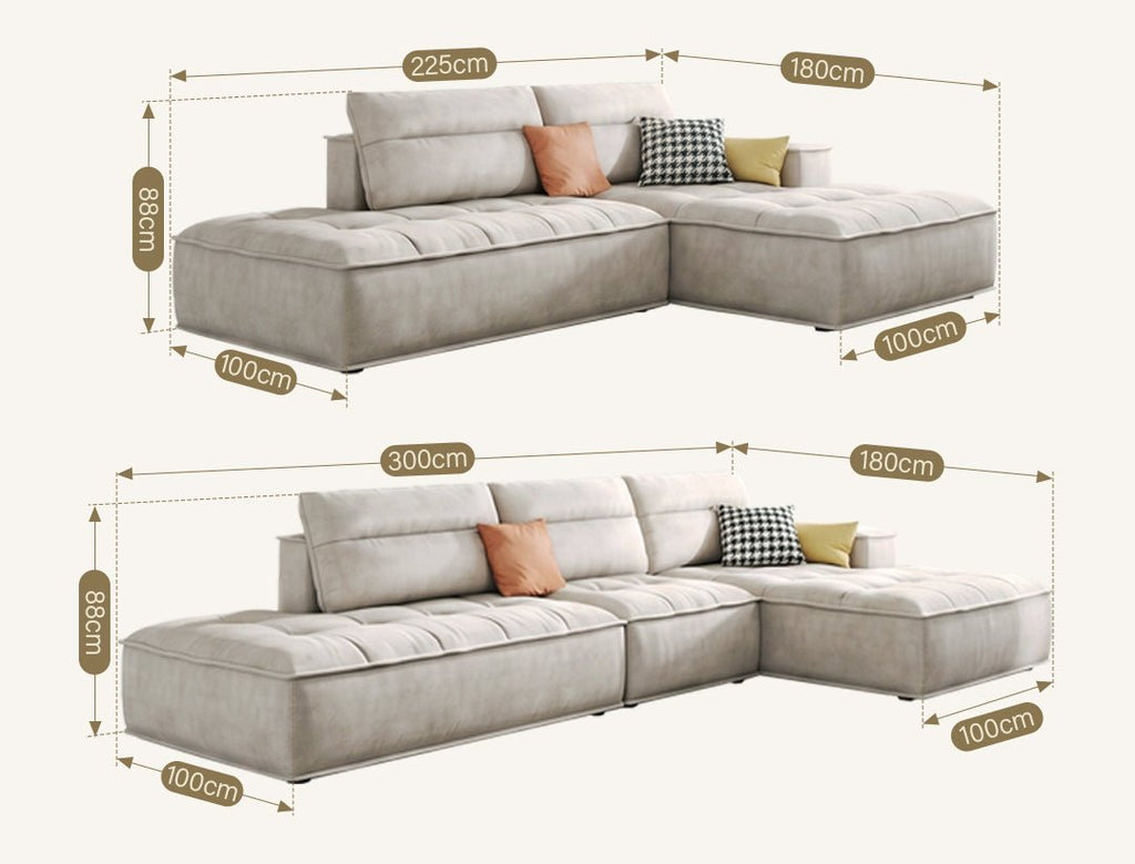 R97 Lou Two Seater, Three Seater, Four Seater, Five Seater Sofa, Corner Sofa, Leathaire - Joe’s Haven