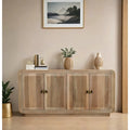 Preston Mango Wood 4 Doors Large Sideboard - Joe’s Haven