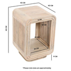 Preston Mango Wood Side Table - Joe’s Haven