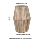 Preston Mango Wood End Table - Joe’s Haven