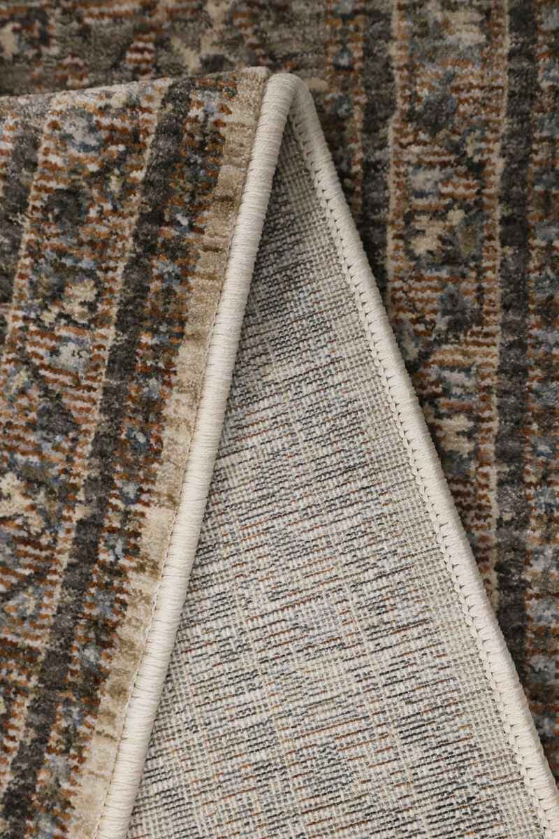 Raja Medallion Vintage Rug – Brown Heritage Elegance - Joe’s Haven