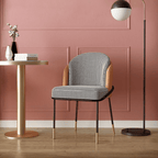 A Set of 2 Ratley Dining Chair, Linen - Joe’s Haven