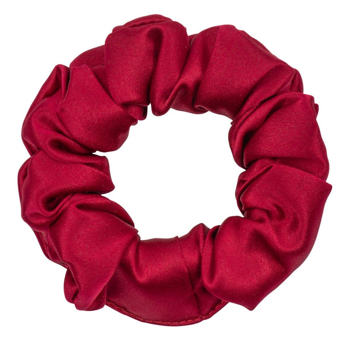 Red Silk Scrunchie - Regular - Joe’s Haven