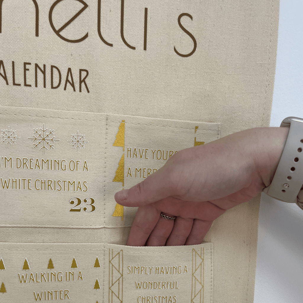 Personalised Christmas Hits Advent Calendar Countdown - Christmas songs advent calendar for kids - Joe’s Haven