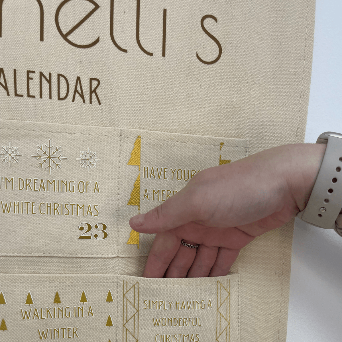 Personalised Christmas Hits Advent Calendar Countdown - Christmas songs advent calendar for kids - Joe’s Haven