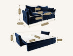 Ritchie Two Seater Sofa Bed, Pull Out Sleeper Sofa Bed - Joe’s Haven