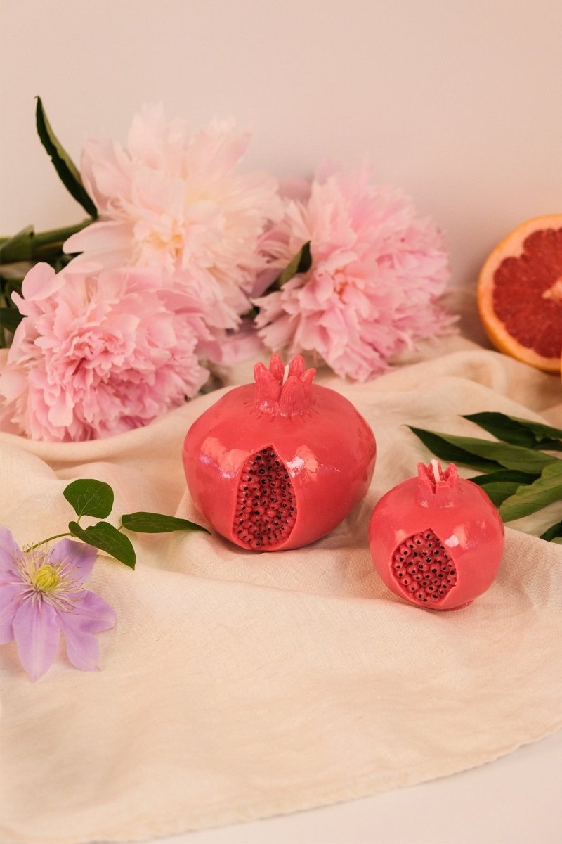 Pomegranate Shaped Candle - Joe’s Haven