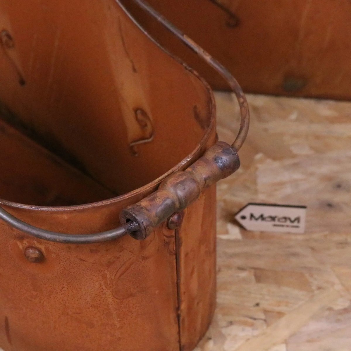 Rohira Basket Style Rusty Planters Set of 2 - Joe’s Haven