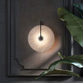 Disc Texture Marble Wall Lamp - Warm LED Light Modern Home Decor - Joe’s Haven