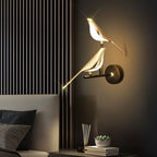 Double Chirpy LED Bird Nursery Wall Light - Hardwired Ambient - Joe’s Haven