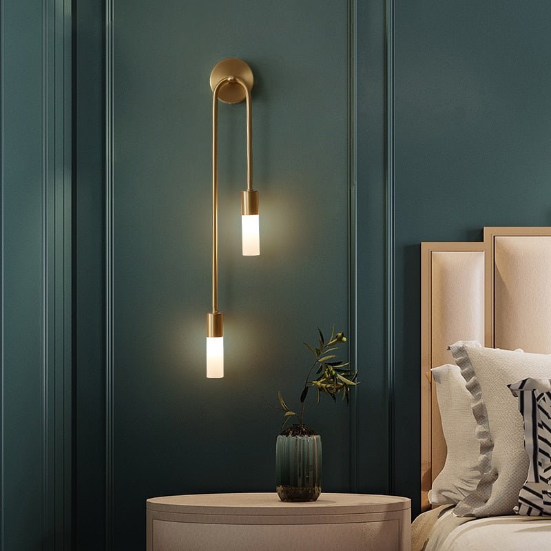 Spire Sleek LED Wall Light 12W Warm White Modern Metal G9 Bulb - Joe’s Haven