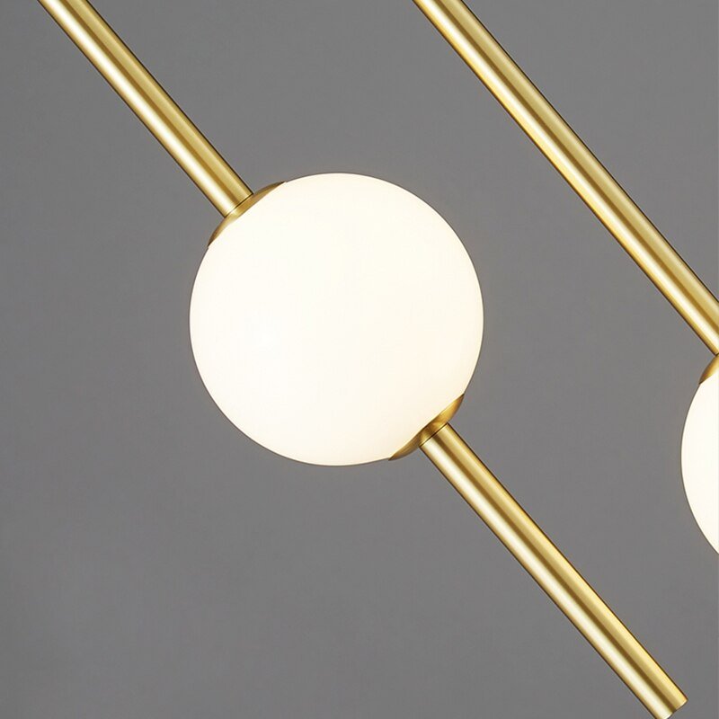 Dual Globe Pendant Light Changeable Colour Modern Bedroom Ceiling - Joe’s Haven