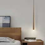 Sleek Drop Pendant Light - LED Integrated Adjustable Height Warm Light - Joe’s Haven