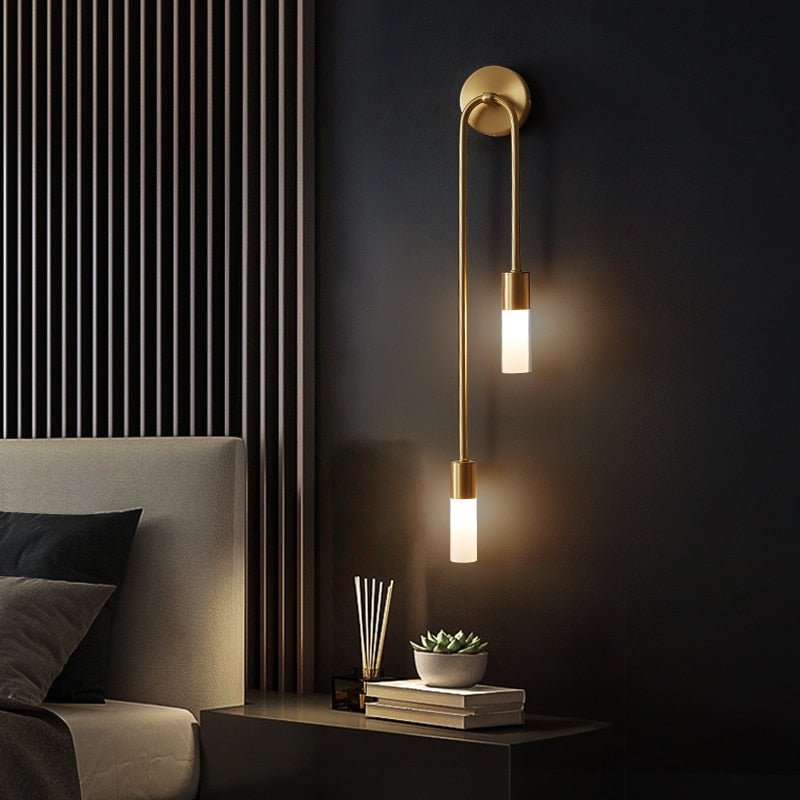 Spire Sleek LED Wall Light 12W Warm White Modern Metal G9 Bulb - Joe’s Haven